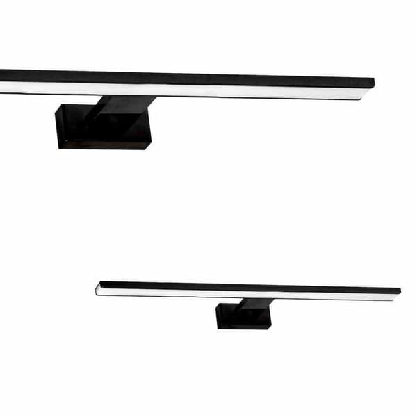 SHINE BLACK væglampe 80cm 15W LED