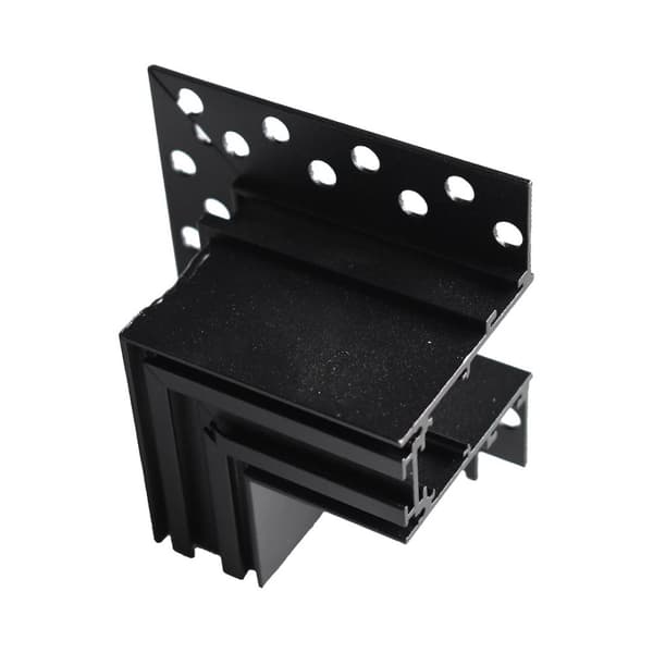 Hjørne, planmonteret, side L MAGNETISK SPOR