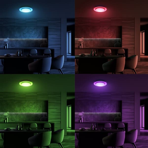 NAOMI SMART loftslampe Ø380 mm 24W LED RGB