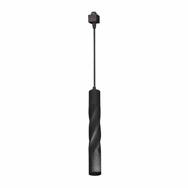 TRACK LIGHT PENDEL SWISTED SORT 3W LED