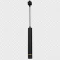 Miniatyrbillede 8 af 8: TRACK LIGHT PENDEL SORT/GULD 3W LED