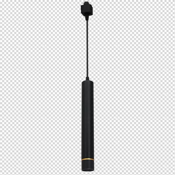 TRACK LIGHT PENDEL SORT/GULD 3W LED