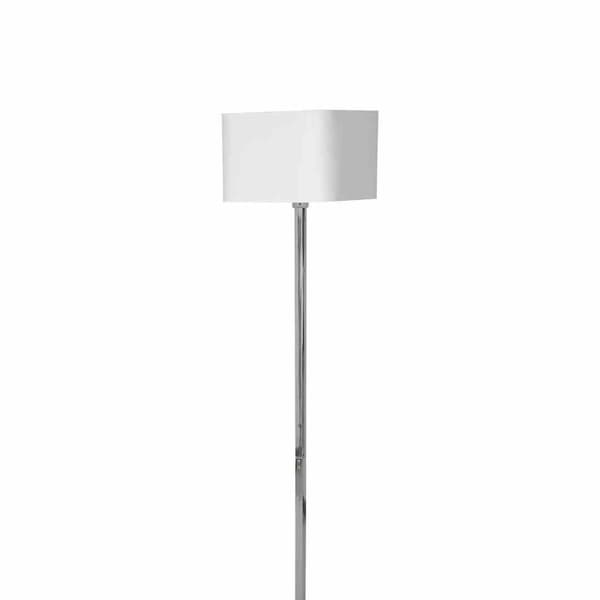 Golvlampa NAPOLI WHITE/CHROME 1xE27