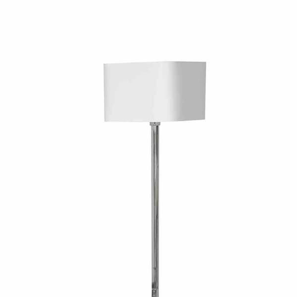 Golvlampa NAPOLI WHITE/CHROME 1xE27
