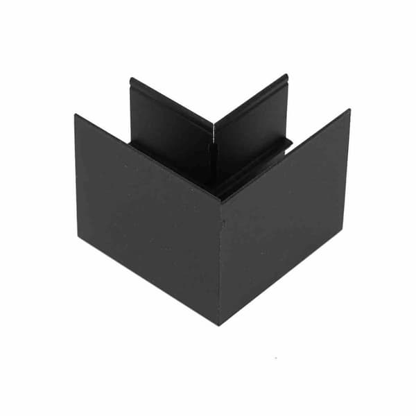 Hjørne overflademonteret side L MAGNETISK SPOR
