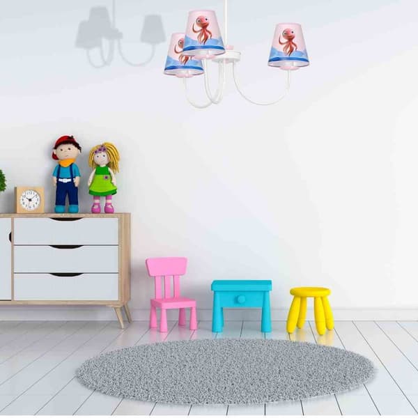 Bläckfisk LOLA Ljuskrona MiniMini 3xE14