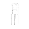 Miniatyrbillede 5 af 6: Vilo Havespot 1xGU10 IP65