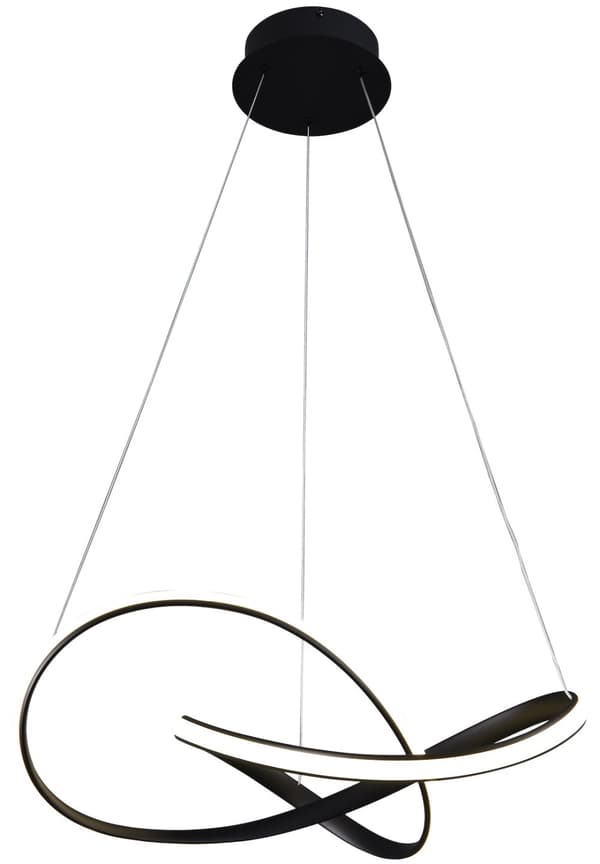 HÆNGELAMPE CAPPIO SORT 36W LED