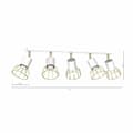 Miniatyrbillede 7 af 8: DANTE Hvid/Guld loftslampe 5x mini GU10
