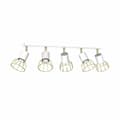 Miniatyrbillede 1 af 8: DANTE Hvid/Guld loftslampe 5x mini GU10