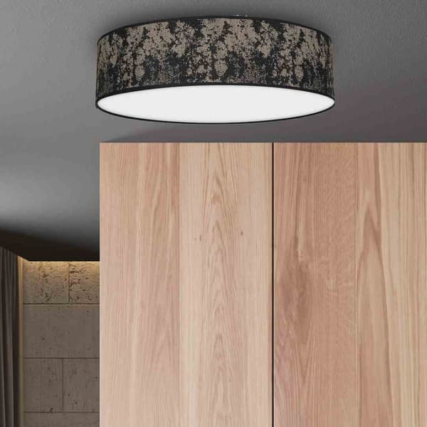 Loftslampe SATINO GULD 3xE27 Ø50cm