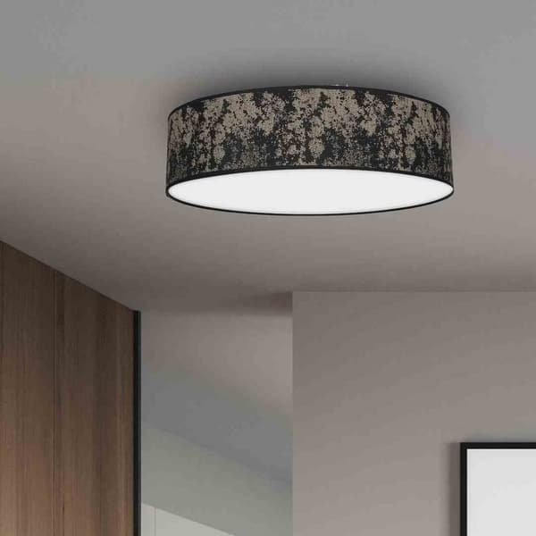 Loftslampe SATINO GULD 3xE27 Ø50cm