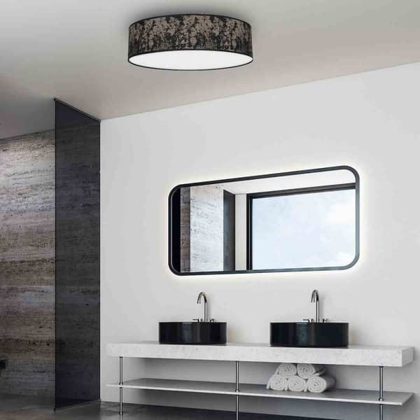 Loftslampe SATINO GULD 3xE27 Ø50cm