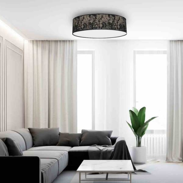Loftslampe SATINO GULD 3xE27 Ø50cm