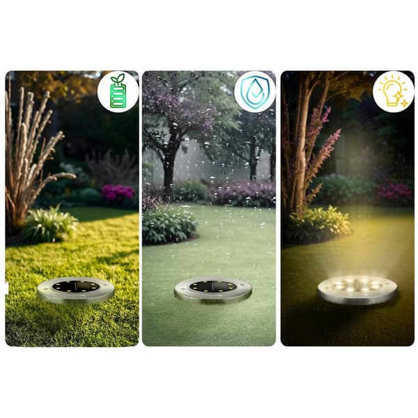 Solar jordlampe 6stk Ilumen LS-104