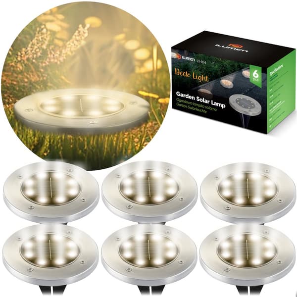 Solar jordlampe 6stk Ilumen LS-104