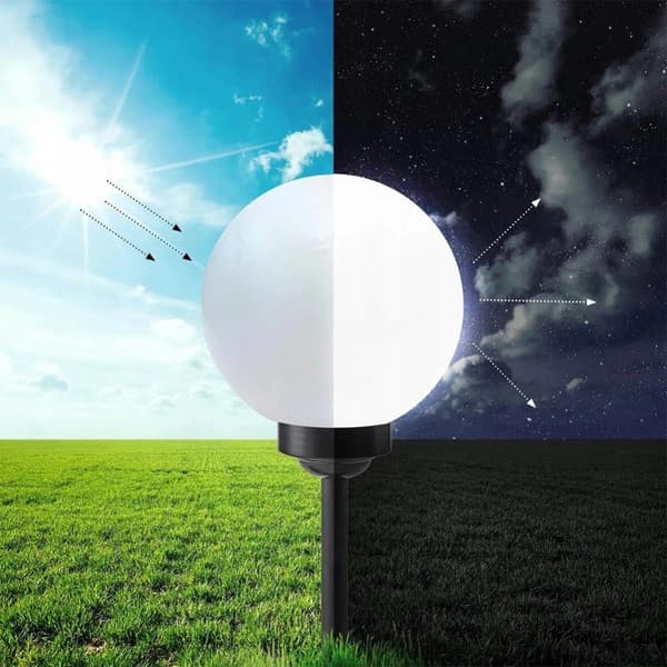 LED Solar Havelys 33,5 cm 6 stk.