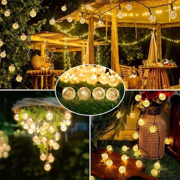 Solar Christmas Garden Garland ORION LED 10 m 100 st.