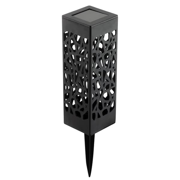 Solar trädgårdslampa SMD stolpe, 4 st.