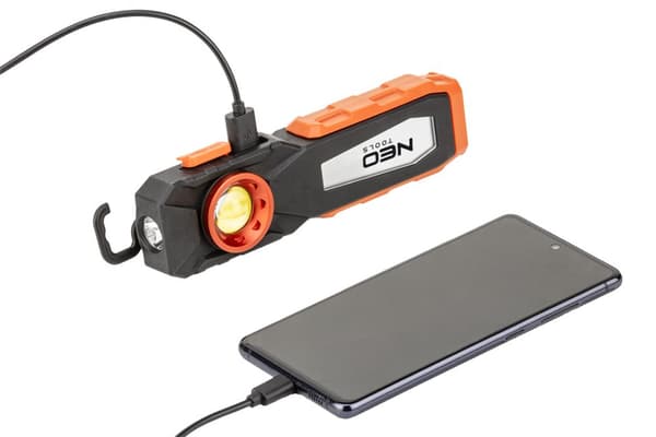 500lm COB LED työpajavalaisin
