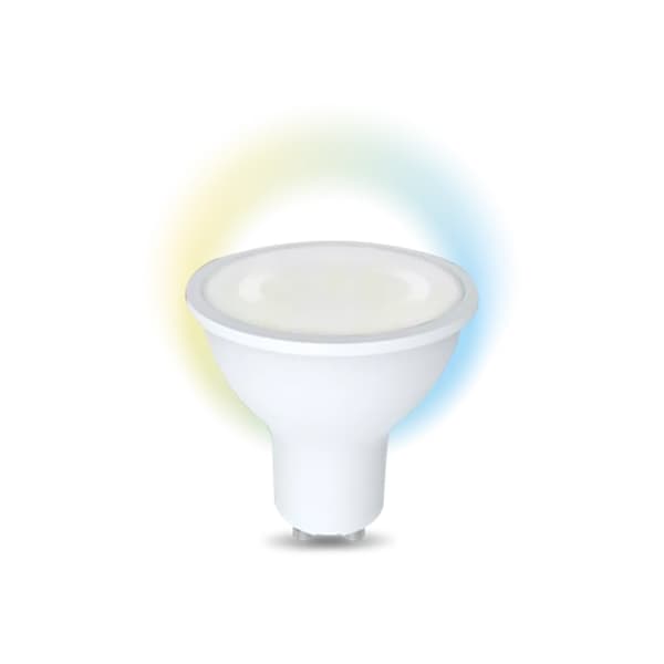 Denver älykäs LED-spotti GU10 SHL-440, jossa on Wi-Fi ja säädettävä valkoinen väri