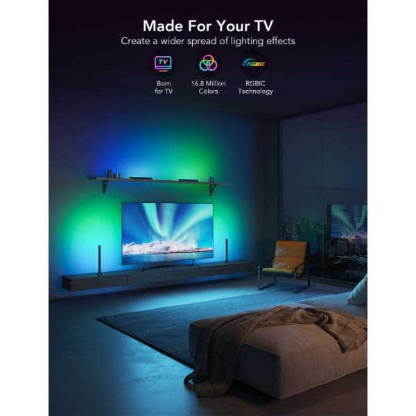 Govee RGBIC TV-lysstribe smart belysning, 40 - 70" TV-apparater