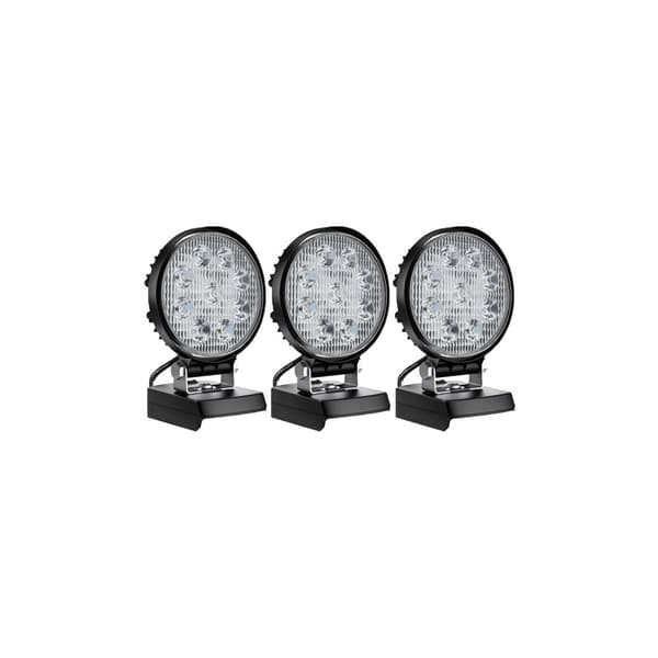 LED-työvalo, 2000 lumenia, 120°-140° säteen kulma,3Pack LED -valo