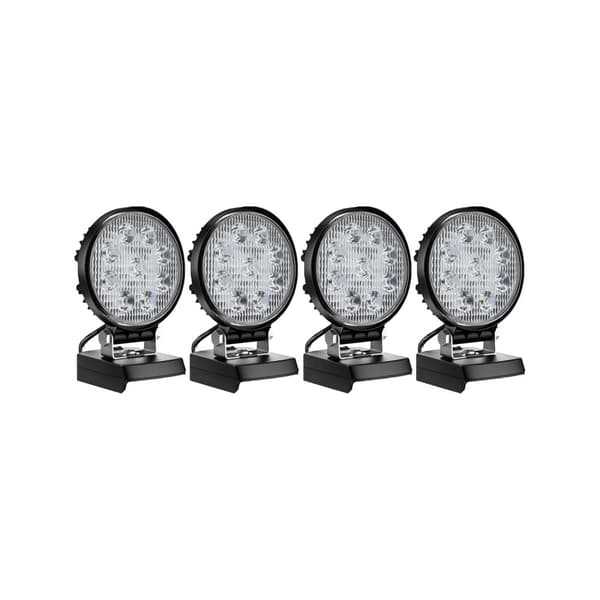 LED Arbejdslampe, 2000 Lumen, 120°-140° Strålevinkel,4Pack LED -lys
