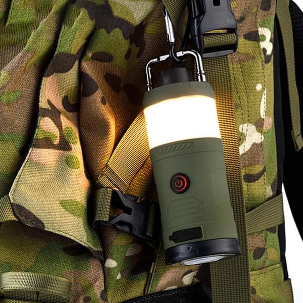 Kuldioxiddetektor Lommelygte, 5000mAh Batteri, Lysstyrkeregulering, Familievenlig