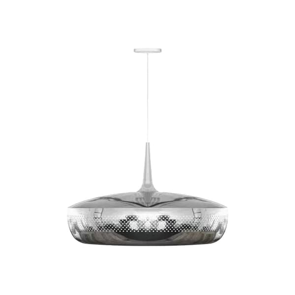Pendellampe, Aluminiumkonstruktion, LED-lyskilde,Sølv