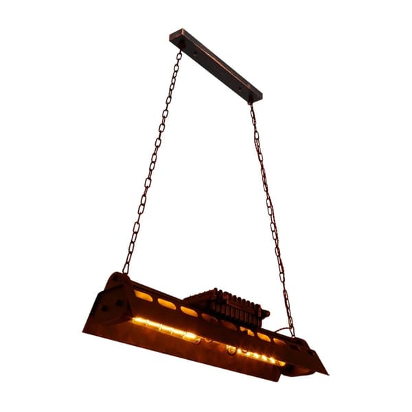 Metallpendellampa, retro industriell stil, höjdjusterbar design,svart, 31-40W, föränderlig