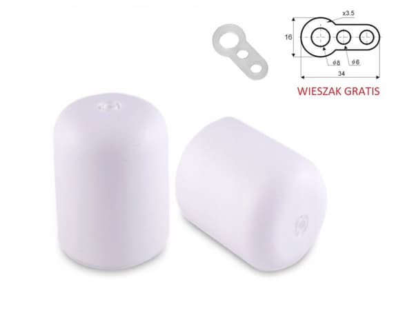 HVID maskeringsroset Headliner Cover loftslampe