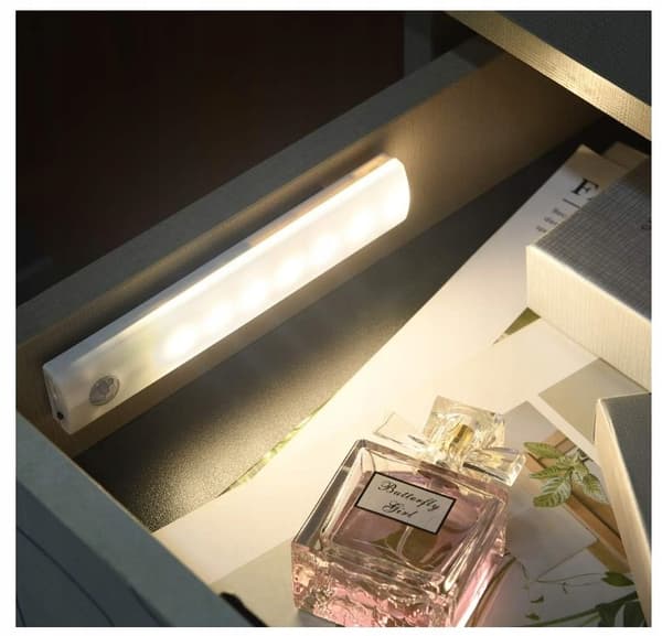 USB bevægelsessensor garderobelys USB LED bevægelsessensorlys