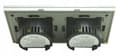 Miniatyrbillede 6 af 10: TOUCH LYS SWITCH 2+1 TRIPLE 3K GLAS