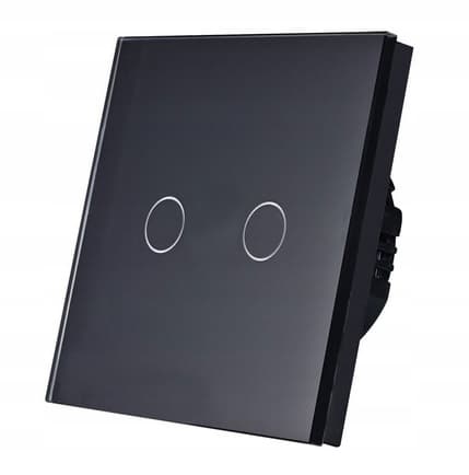 TOUCH LYS SWITCH 2K DOBBELT GLAS LED