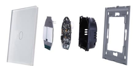 TOUCH LYS SWITCH 1K ENKELT GLAS