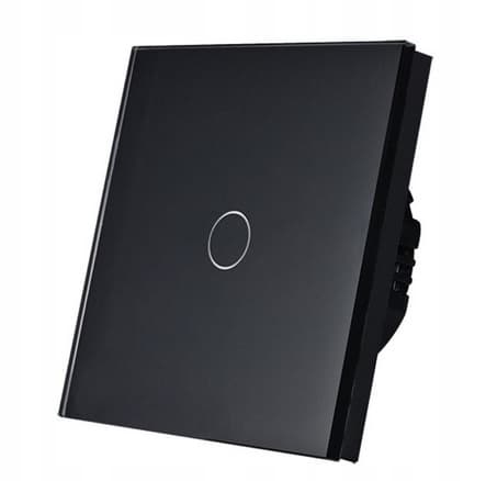 TOUCH LIGHT SWITCH 1K ENKEL GLAS