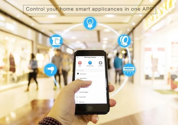 ZIGBEE 1K TUYA TOUCHSCREEN LYSKONTAKT