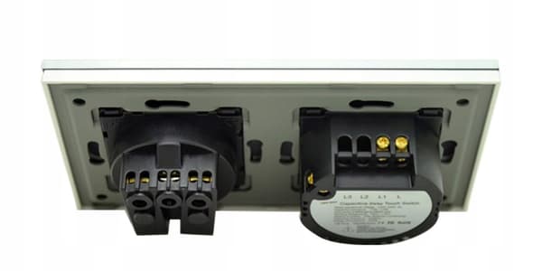 DOBBELT TOUCH SWITCH + HERMETISK STIKkontakt