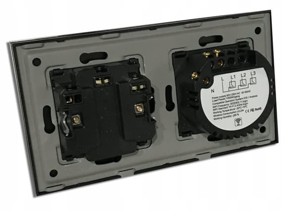 SINGLE TOUCH SWITCH 1K DOBBELT STIK