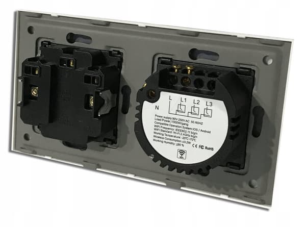 SINGLE TOUCH SWITCH 1K DOBBELT STIK