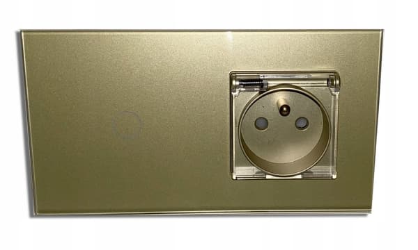 ENKEL TOUCH SWITCH + HERMETISK STIKkontakt