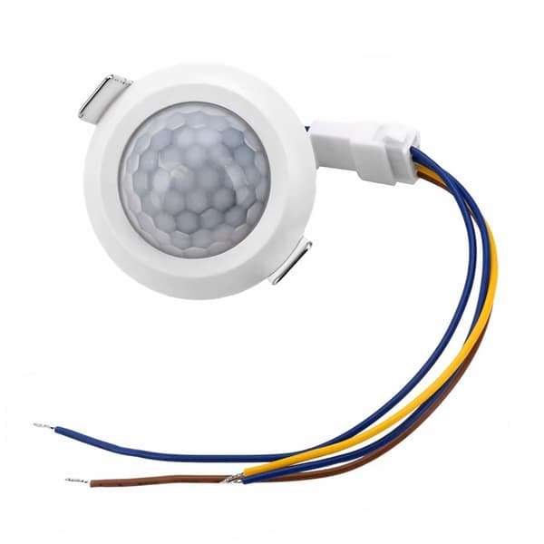 PIR-bevægelsessensor 230V 20mm 90s