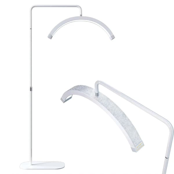 LED Videolampa, Justerbar Färgtemperatur 3200K-5600K, 45W Hög Effekt,Y9 Vit-do 28 tum