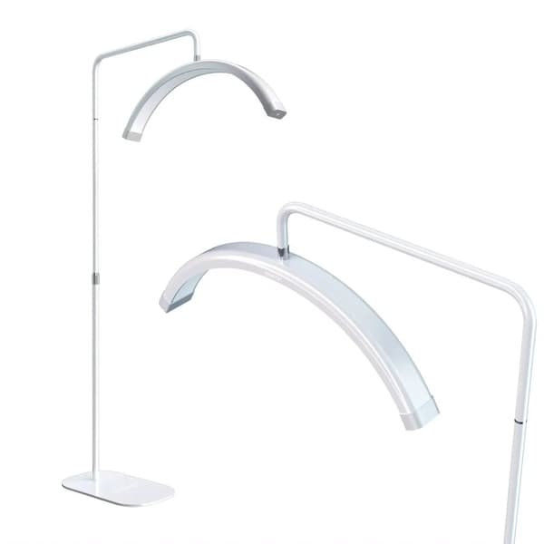 LED Videolampa, Justerbar Färgtemperatur 3200K-5600K, 45W Hög Effekt,Y8II vit28tum