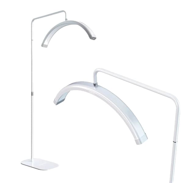LED Videolampa, Justerbar Färgtemperatur 3200K-5600K, 45W Hög Effekt,Y8II vit28tum