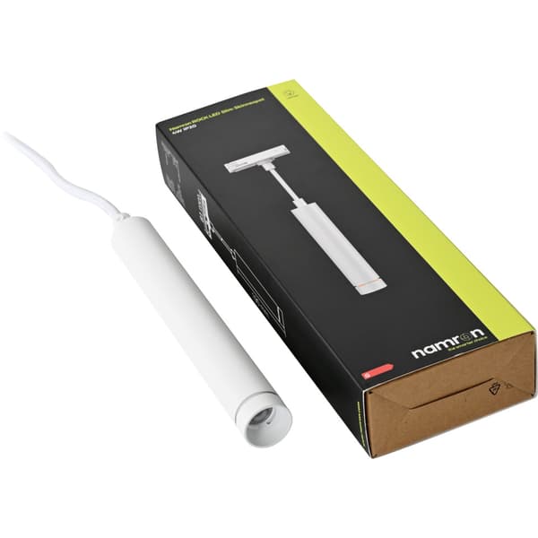 Namron Rock Pendel 4w Matt Hvit