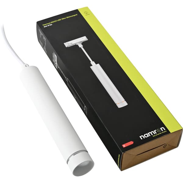 Namron Rock Pendel 6w Matt Hvit