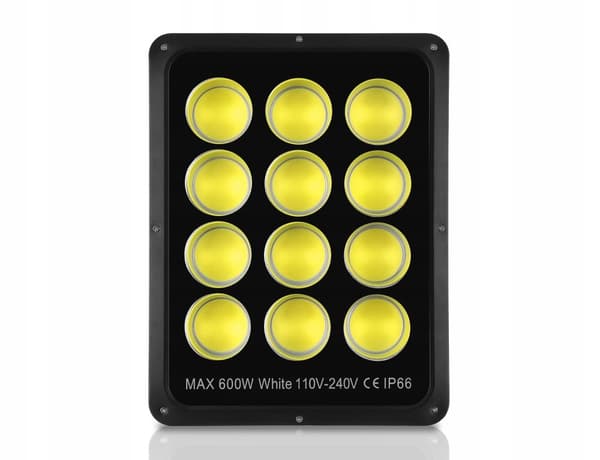 HALOGEN LED Lampe Projektør 600W COB CERTIFIKAT