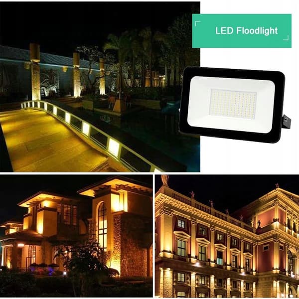 HALOGEN LAMPE LED FLAMPLYGTE 50w STRØM CERTIFIKAT
